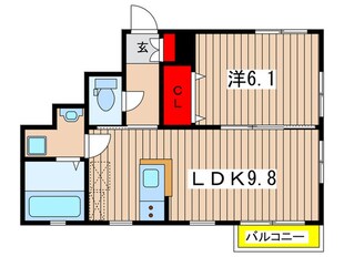 サンシャルムの物件間取画像